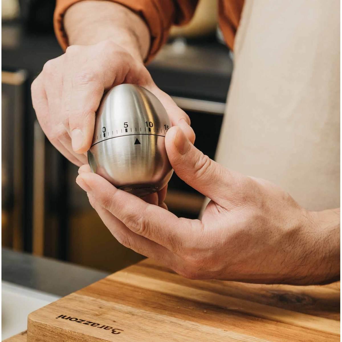 Timer Barazzoni Ovetto Inox | Barazzoni