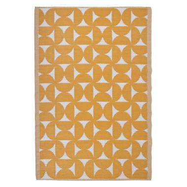 Tappeto cm.160x230 Idy Giallo e Bianco | Bizzotto