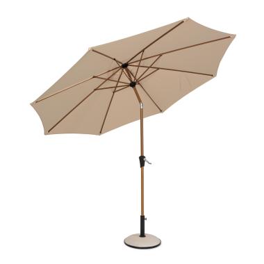 Ombrellone Alluminio Palinuro 3x2,46 Sabbia Palo Centrale | Bizzotto