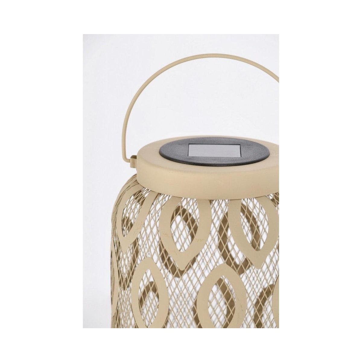 Lanterna Solare Metallo Estel cm.25,5 Assortito 3 Colori | Bizzotto