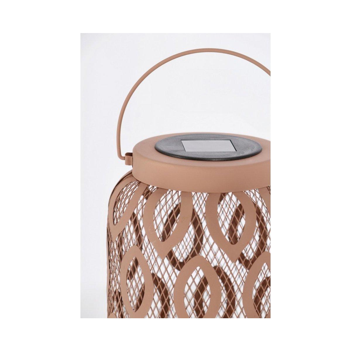 Lanterna Solare Metallo Estel cm.25,5 Assortito 3 Colori | Bizzotto