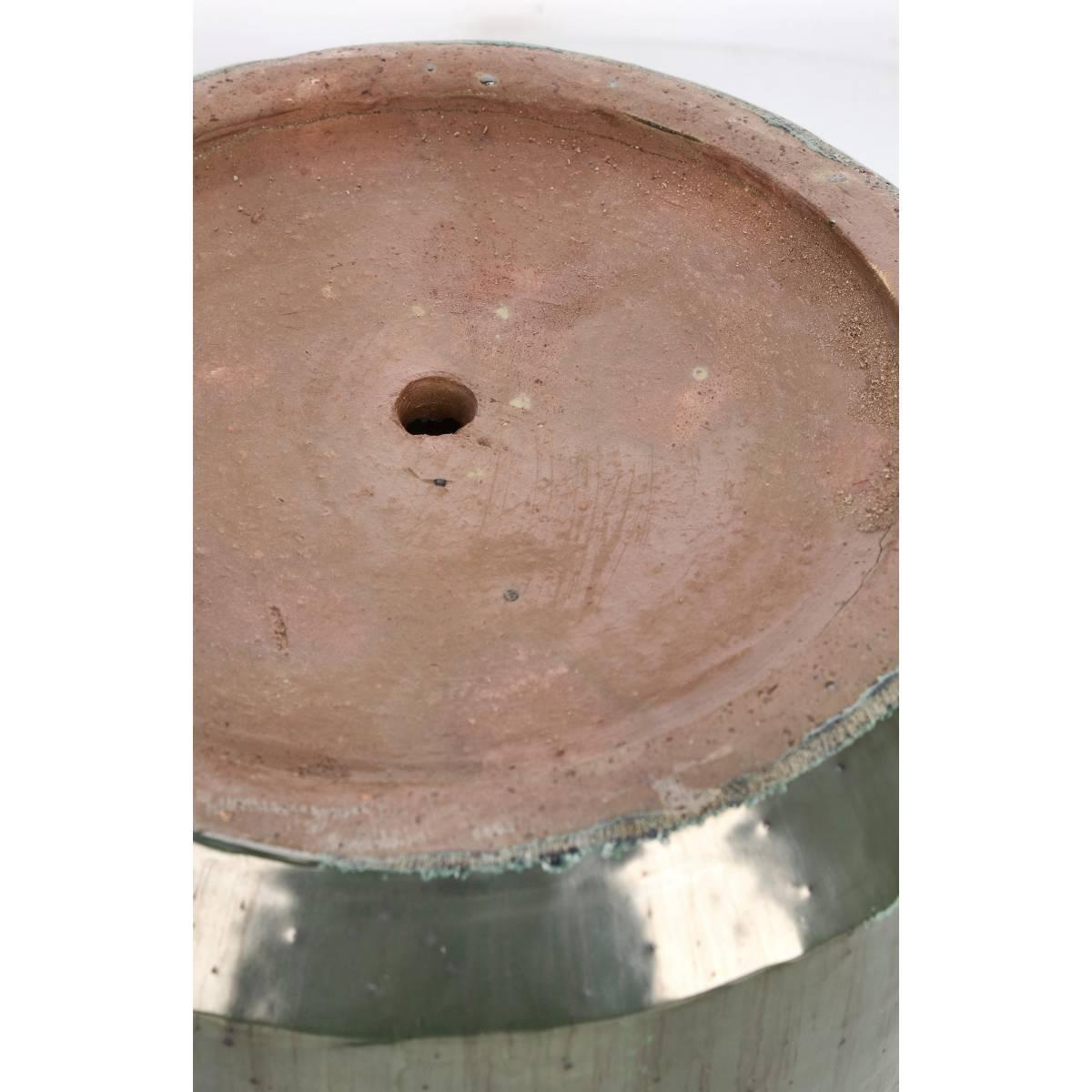 Portavaso Terracotta Thran Verde Ocra cm.ÃƒÂ˜48x43 | Bizzotto