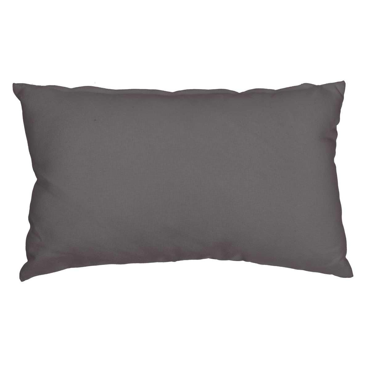 Cuscino Arredo Tessuto Pillow Grigio 40x60 | Re Garden