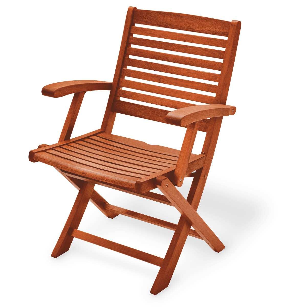 Poltrona Legno Maranta Pieghevole cm.60x61x80 | Re Garden