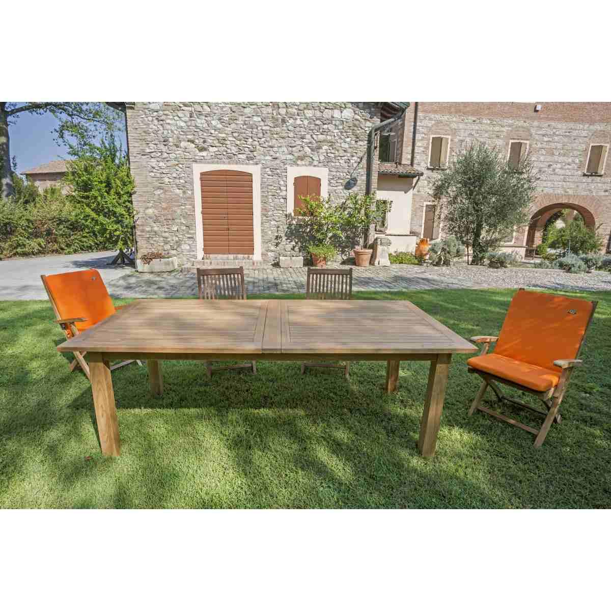 Tavolo Legno Giorgia Allungabile cm.150/200x100x75 | Re Garden