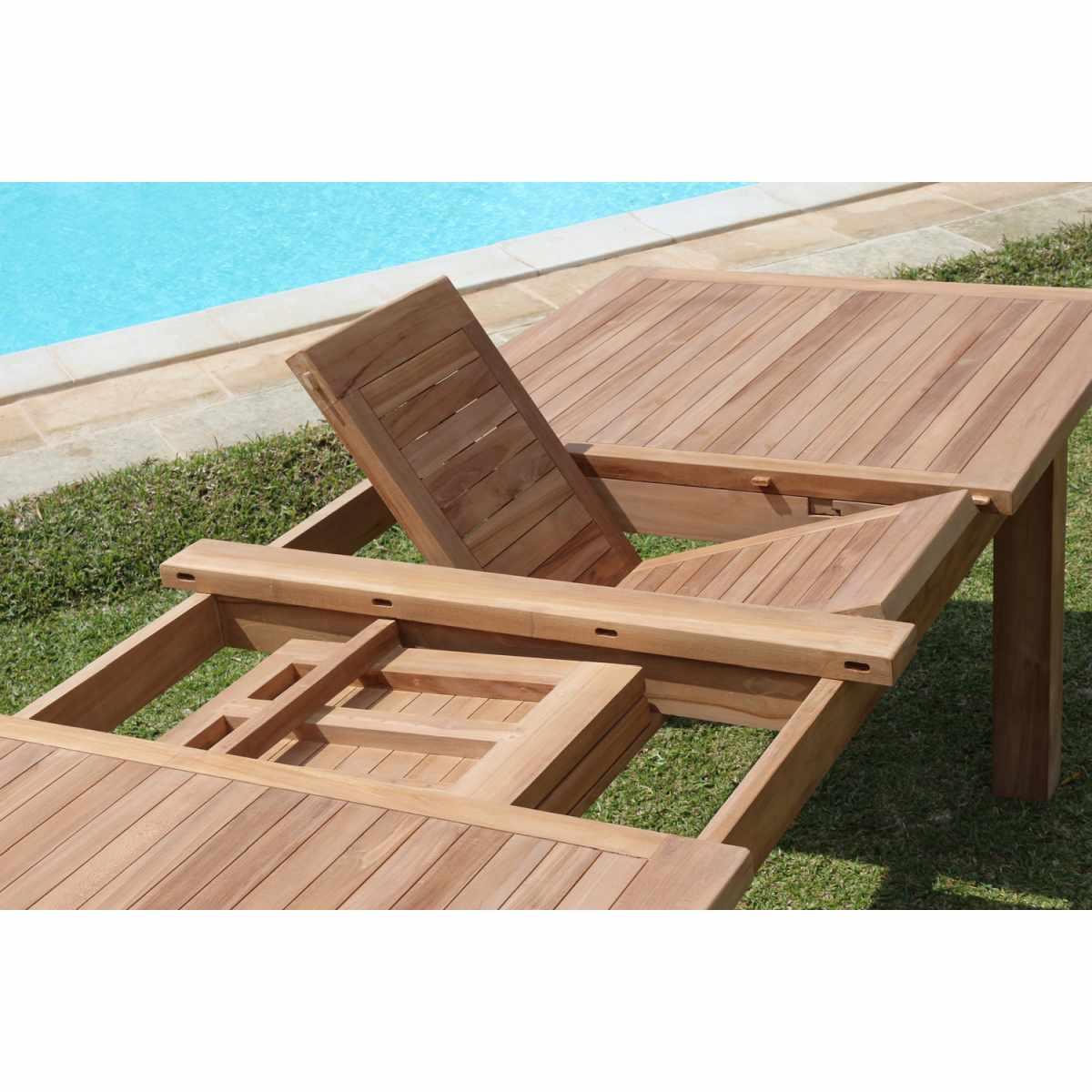 Tavolo Legno Giorgia Allungabile cm.150/200x100x75 | Re Garden