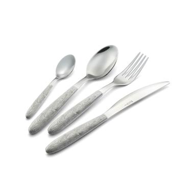 Posate Inox pz.24 Eme Vero Betulla | Eme