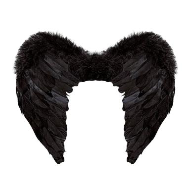 Ali Piumate Nere cm.50x40 |Widmann