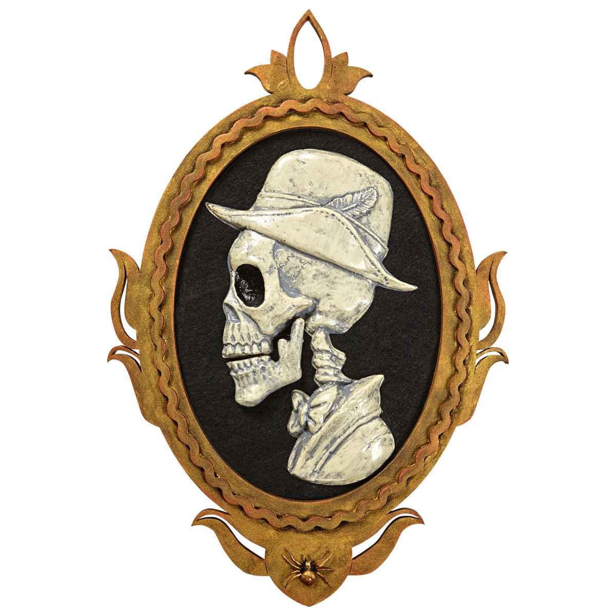 Quadro PVC Teschio Animato con Luci Suoni e Movimento cm.32x48 |Widmann