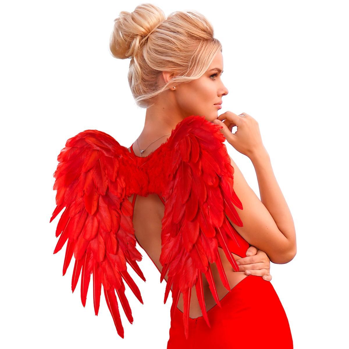 Ali Piumate Rosse cm.50x50 |Widmann