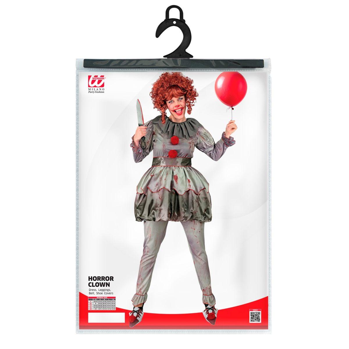 Costume Clown Assassino IT |Widmann