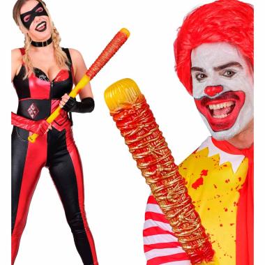 Mazza Baseball Insanguinata con Filo Spinato cm.75 |Widmann