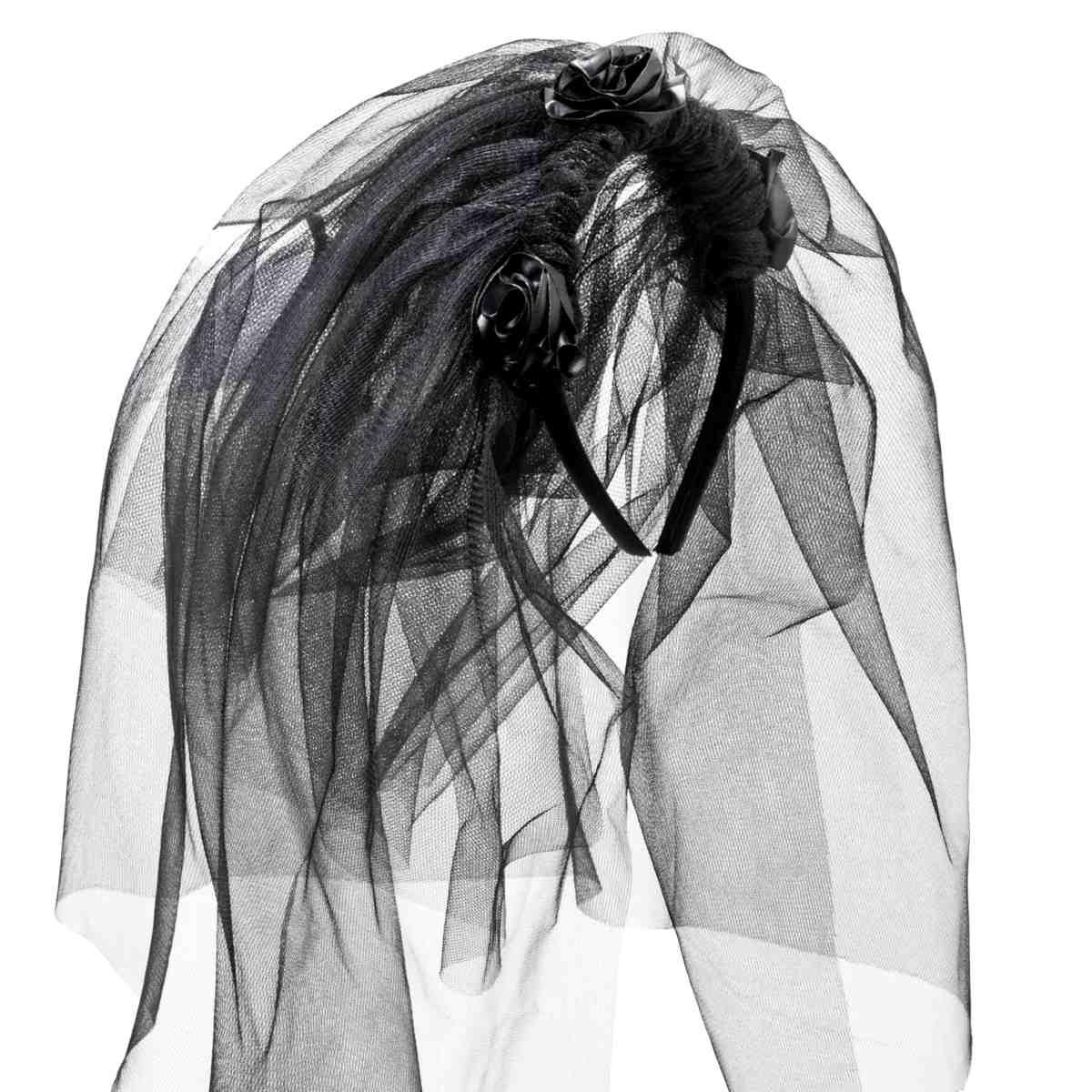 Copricapo Velo Nero da Vedova |Widmann