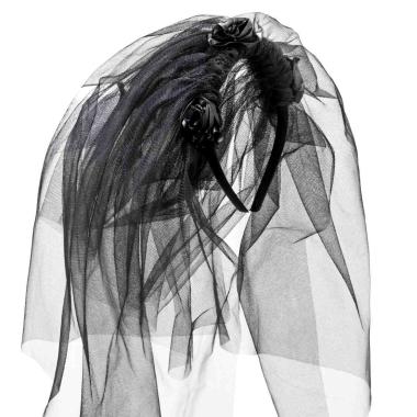 Copricapo Velo Nero da Vedova |Widmann