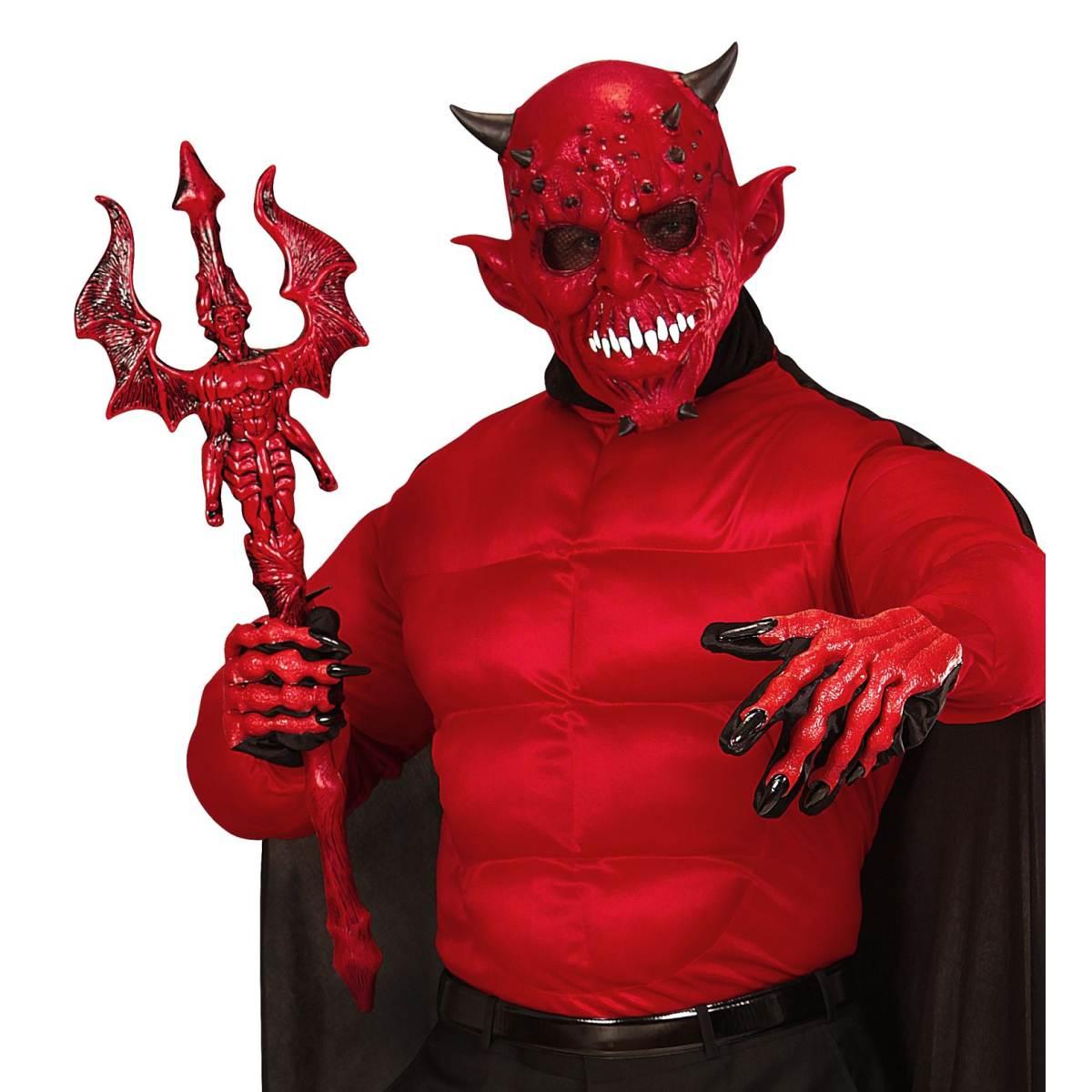 Guanti Diavolo 3D PVC p2 |Widmann