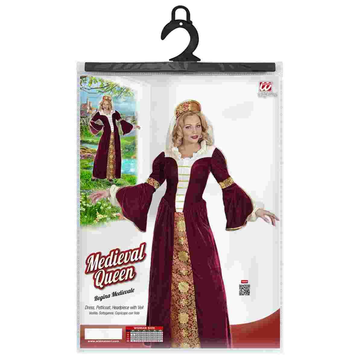 Costume Regina Medievale |Widmann