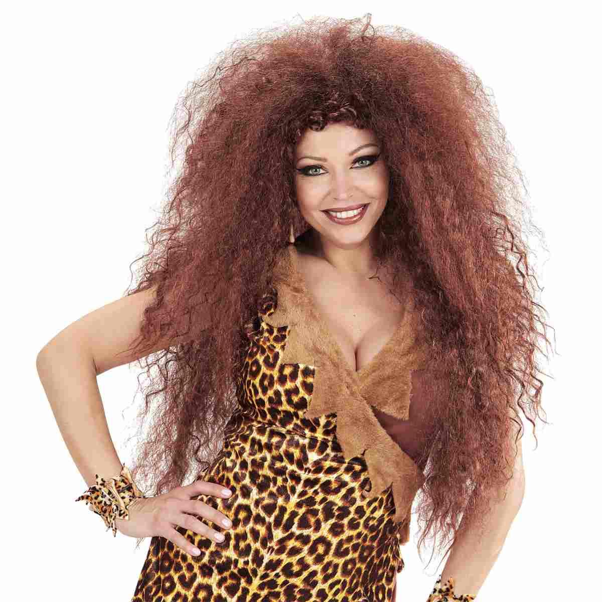 Parrucca Castana Vaporosa Selvaggia |Widmann