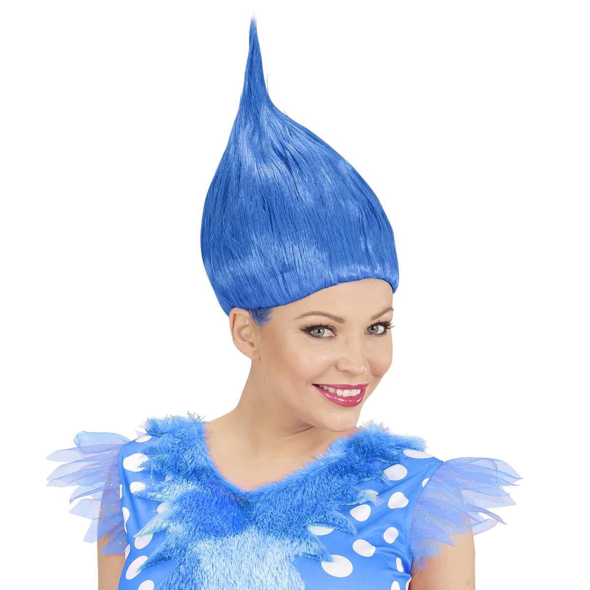 Parrucca Trolly Blu Punta |Widmann
