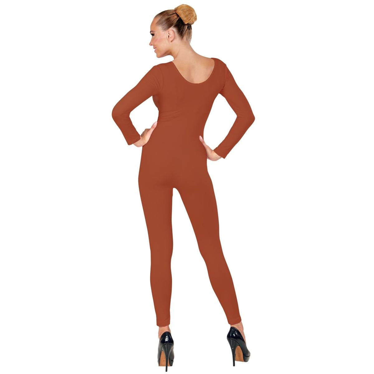 Costume Tuta Marrone color Pelle |Widmann