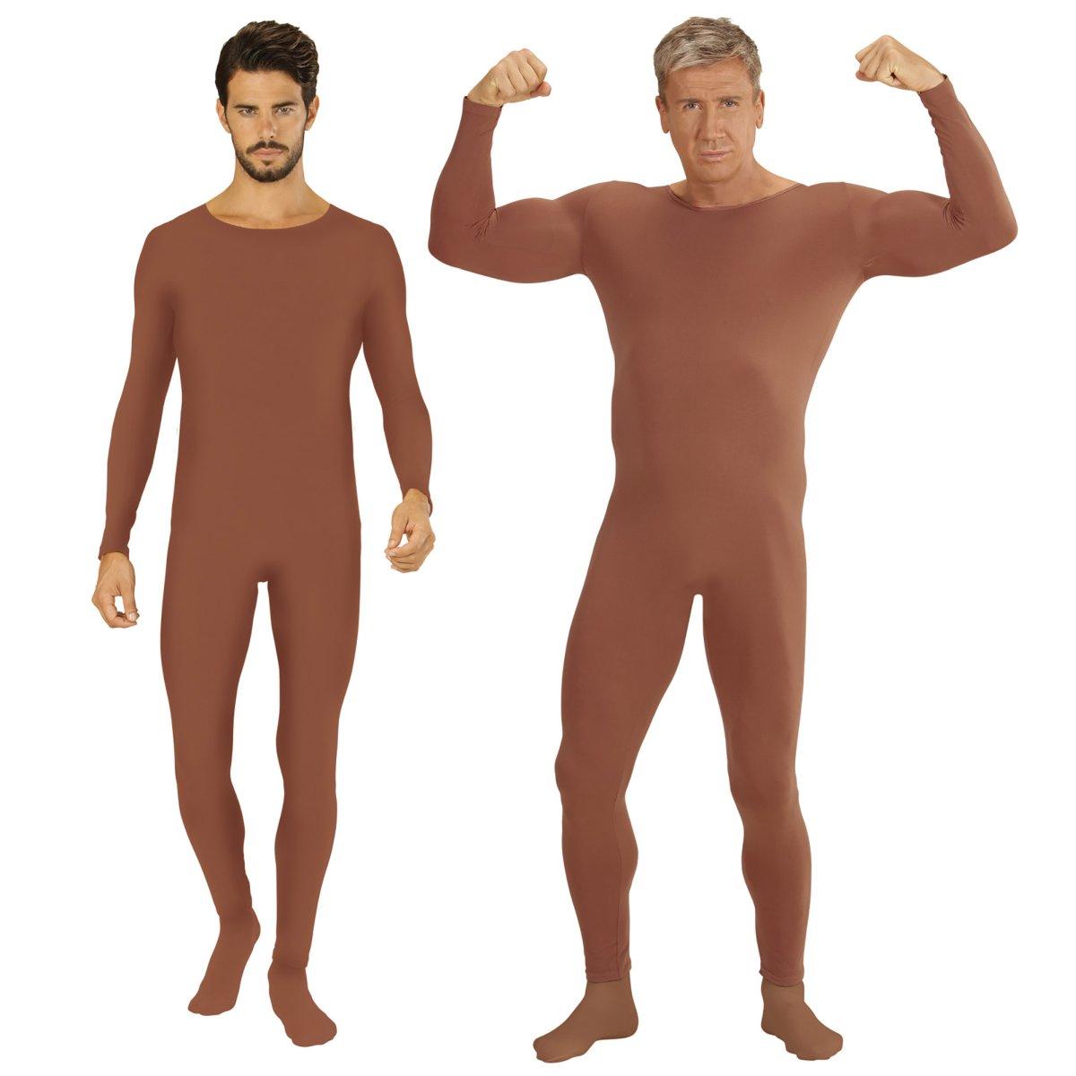 Costume Tuta Marrone Color Pelle |Widmann