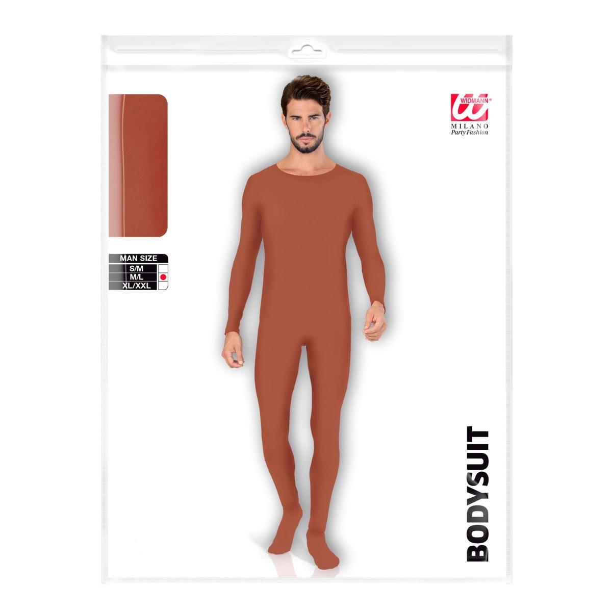 Costume Tuta Marrone Color Pelle |Widmann