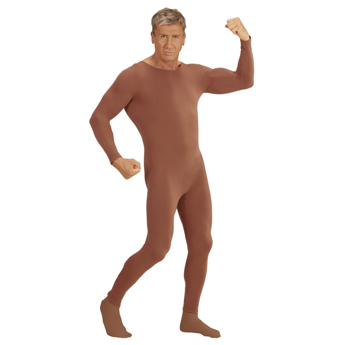 Costume Tuta Marrone Color Pelle |Widmann