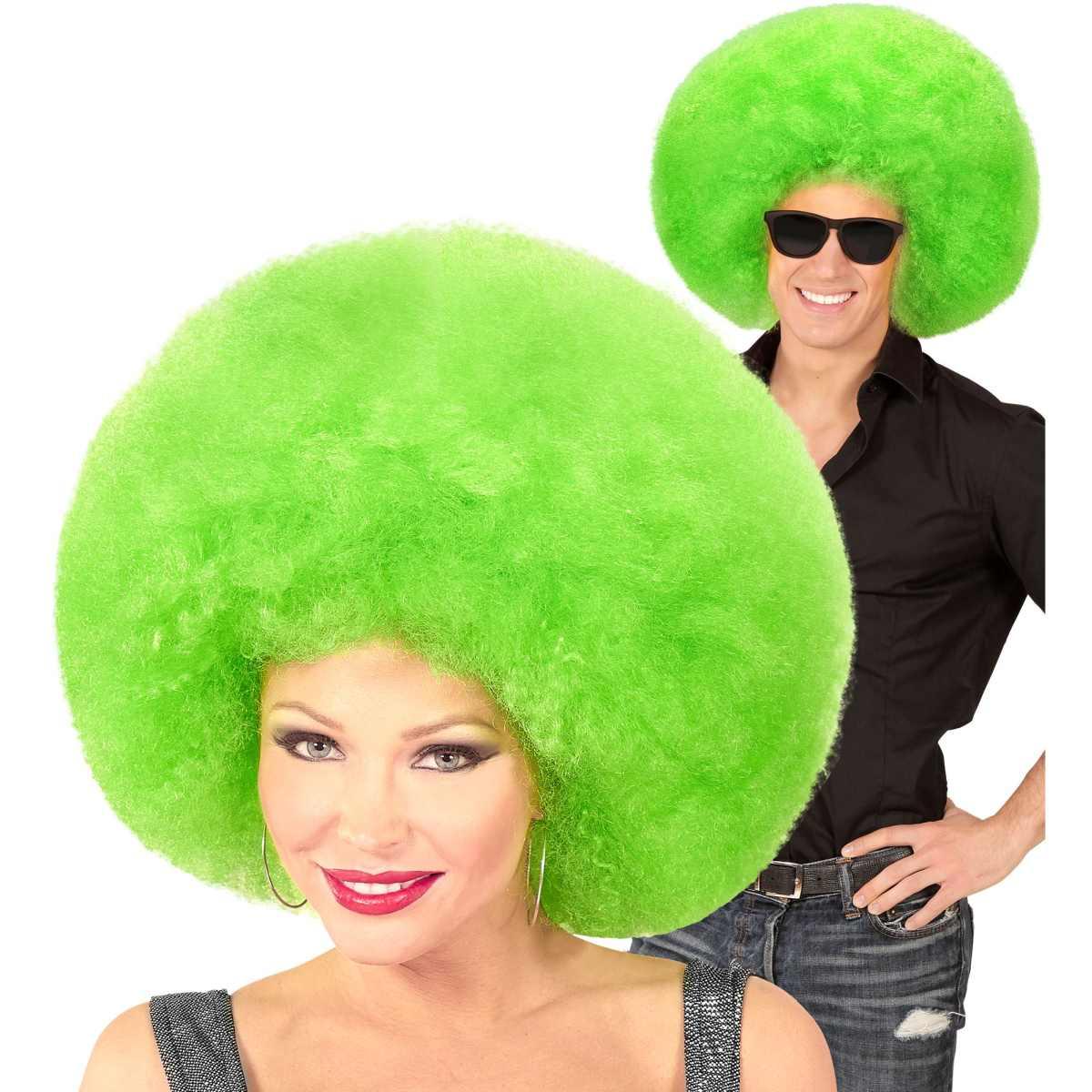 Parrucca Afro Verde |Widmann