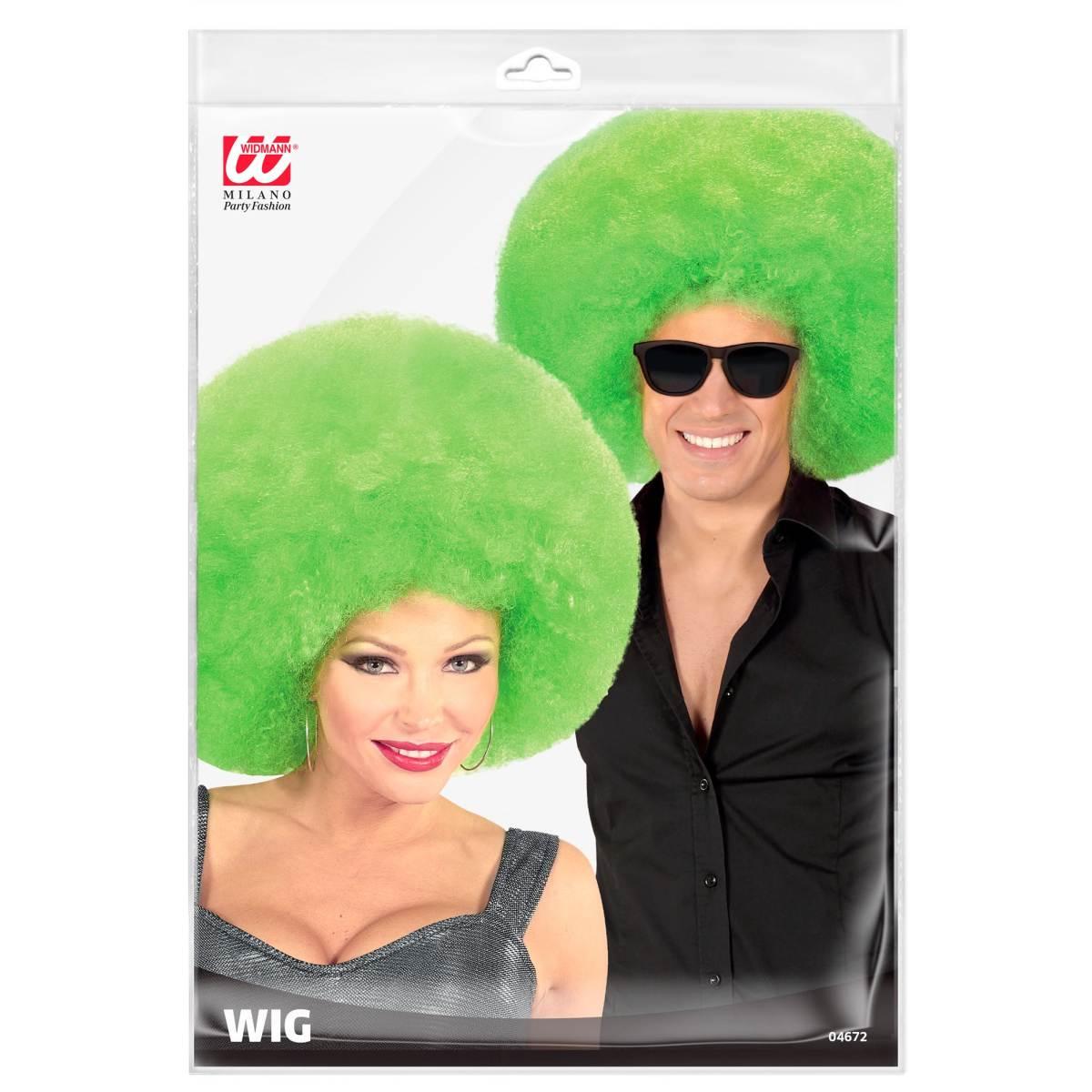 Parrucca Afro Verde |Widmann