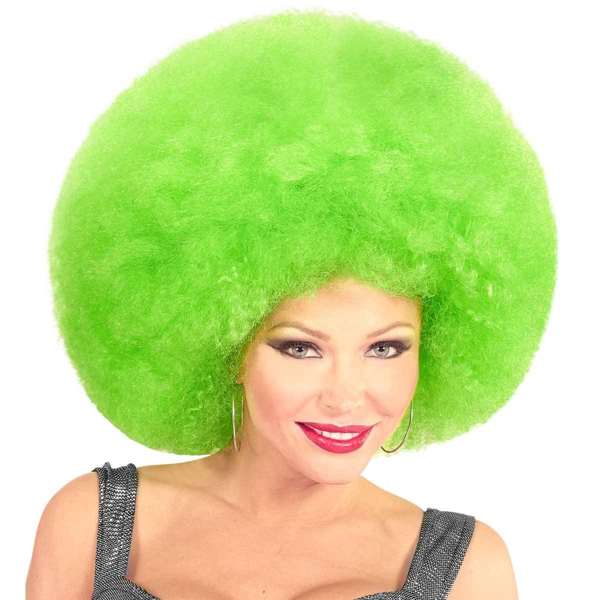 Parrucca Afro Verde |Widmann