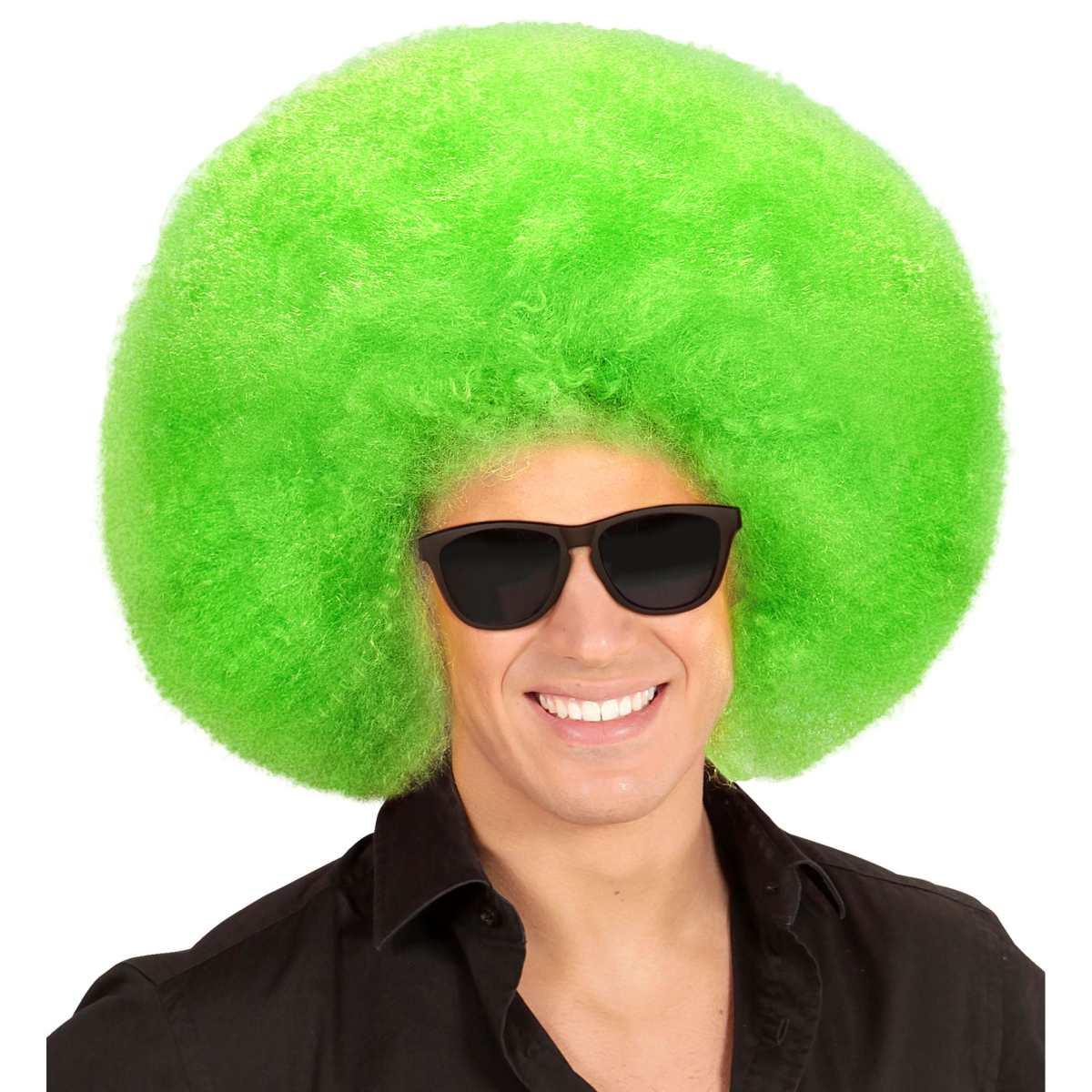 Parrucca Afro Verde |Widmann