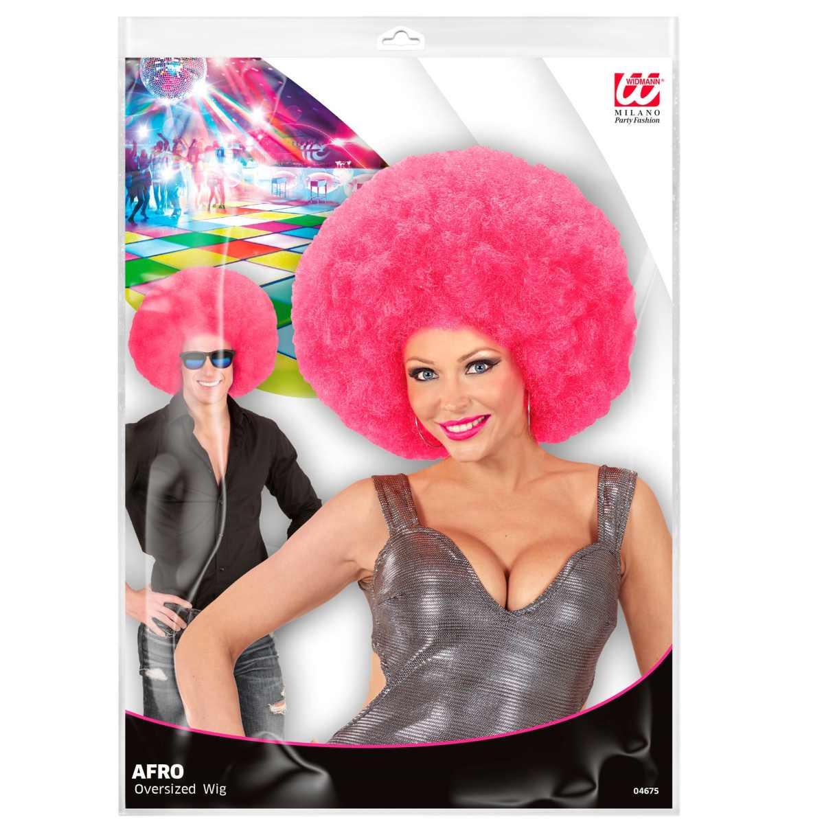 Parrucca Afro Rosa |Widmann