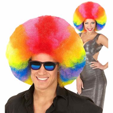 Parrucca Afro Multicolor |Widmann