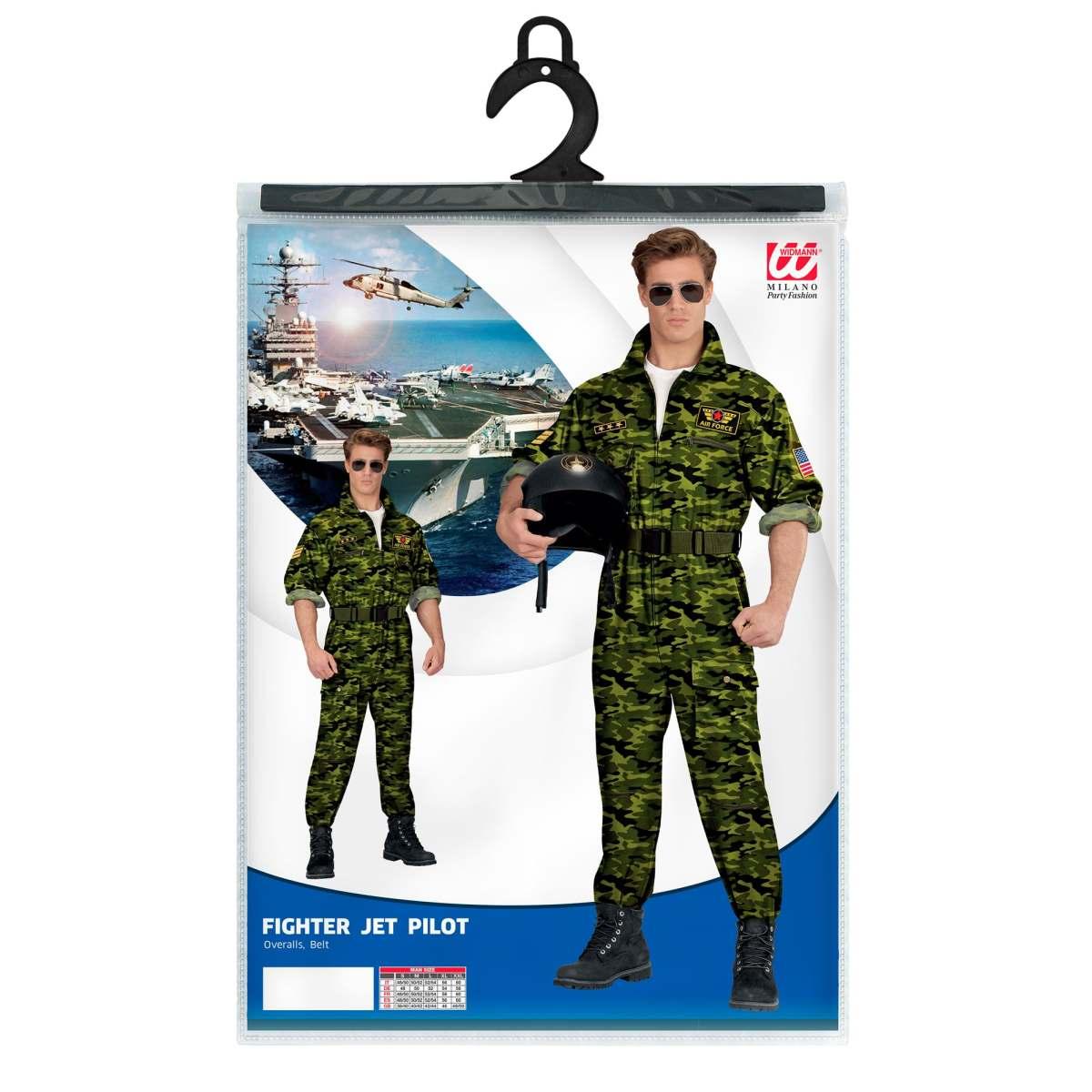 Costume Tuta Pilota Jet |Widmann