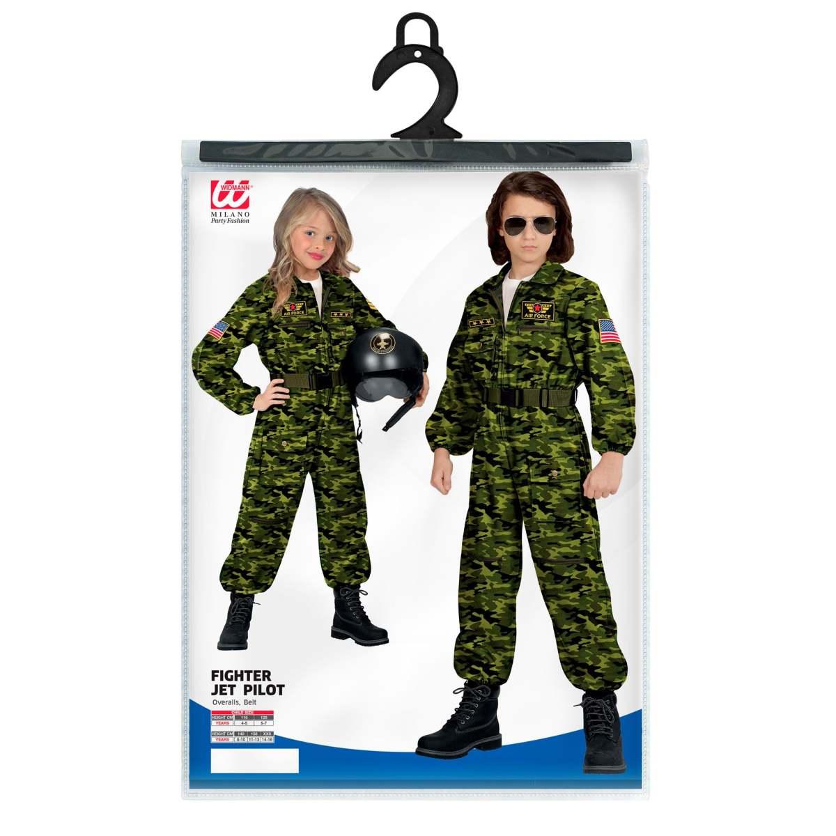 Costume Pilota Jet Tuta |Widmann