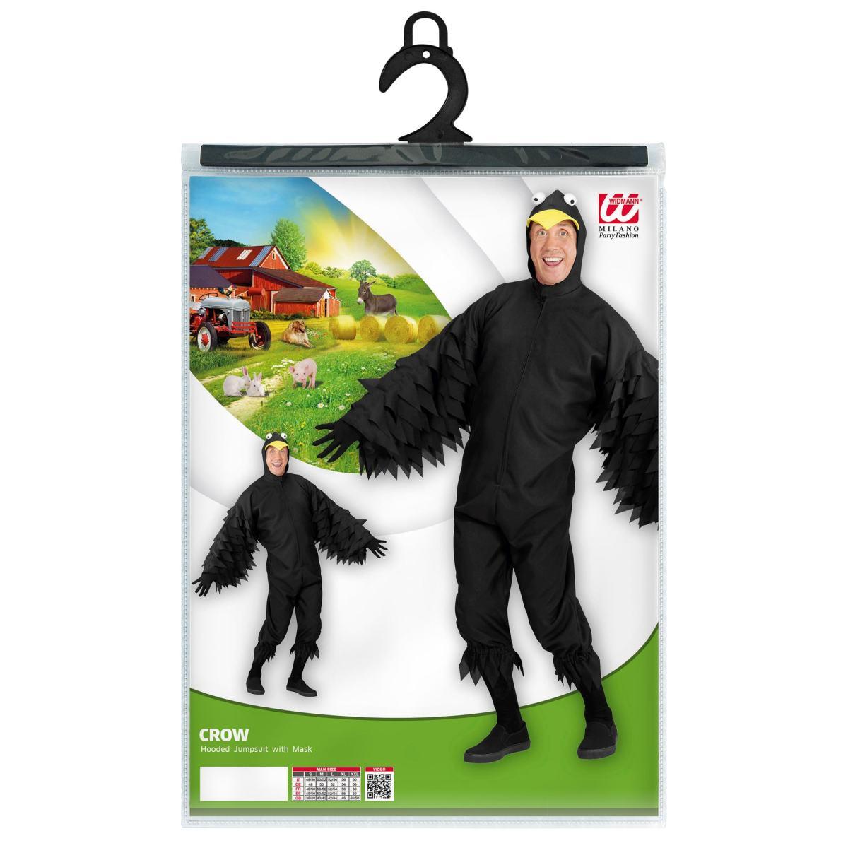 Costume Corvo Nero |Widmann