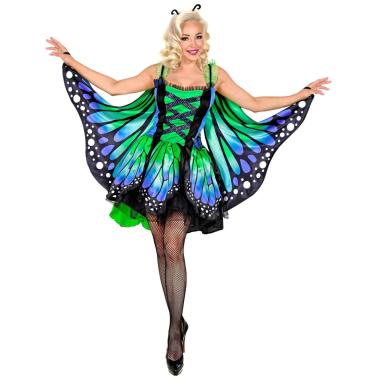 Costume Farfalla Verde |Widmann