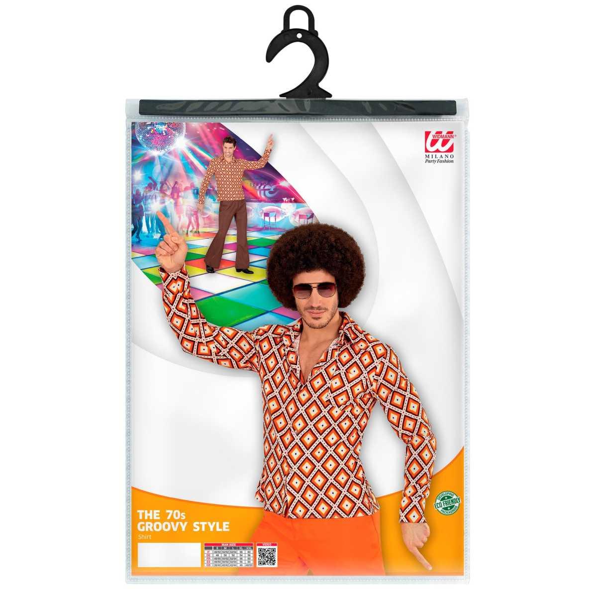 Camicia Fantasia Rombi Anni '70/'80 |Widmann