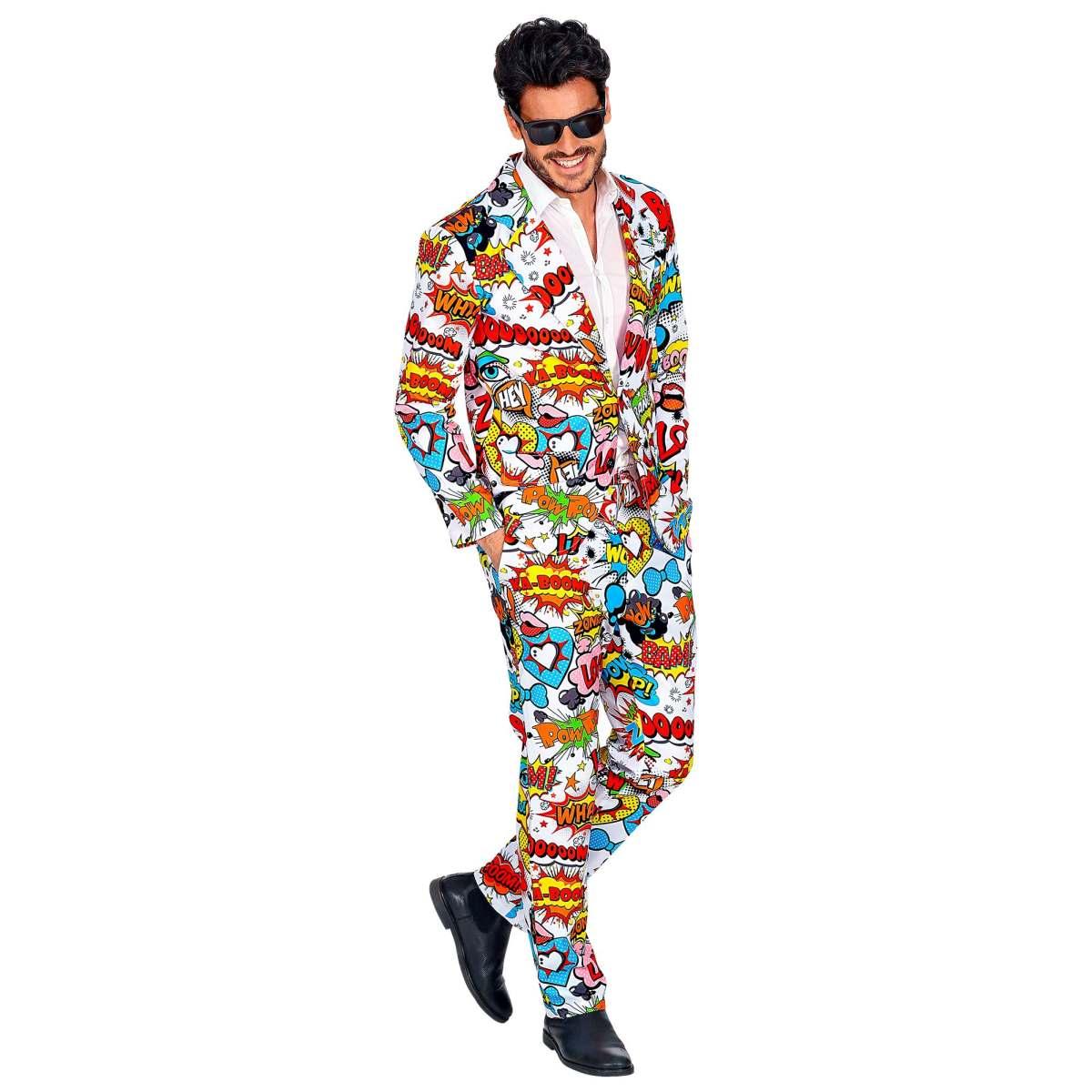 Costume Completo Anni '70/'80 Pop Art |Widmann