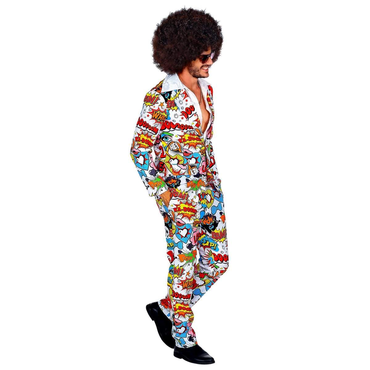 Costume Completo Anni '70/'80 Pop Art |Widmann