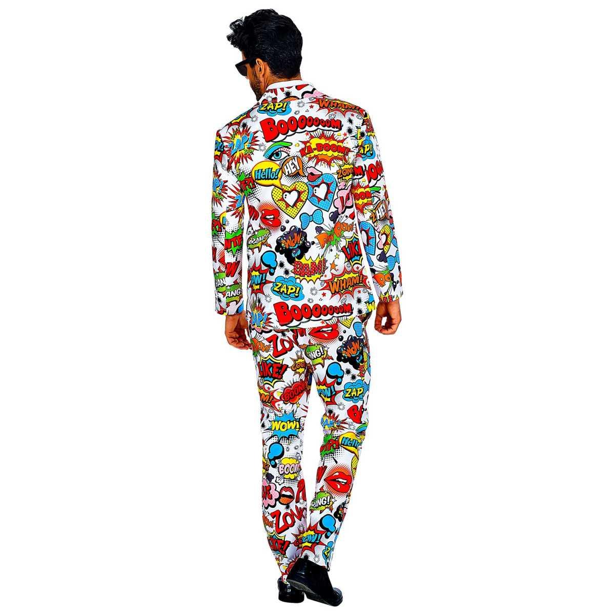 Costume Completo Anni '70/'80 Pop Art |Widmann