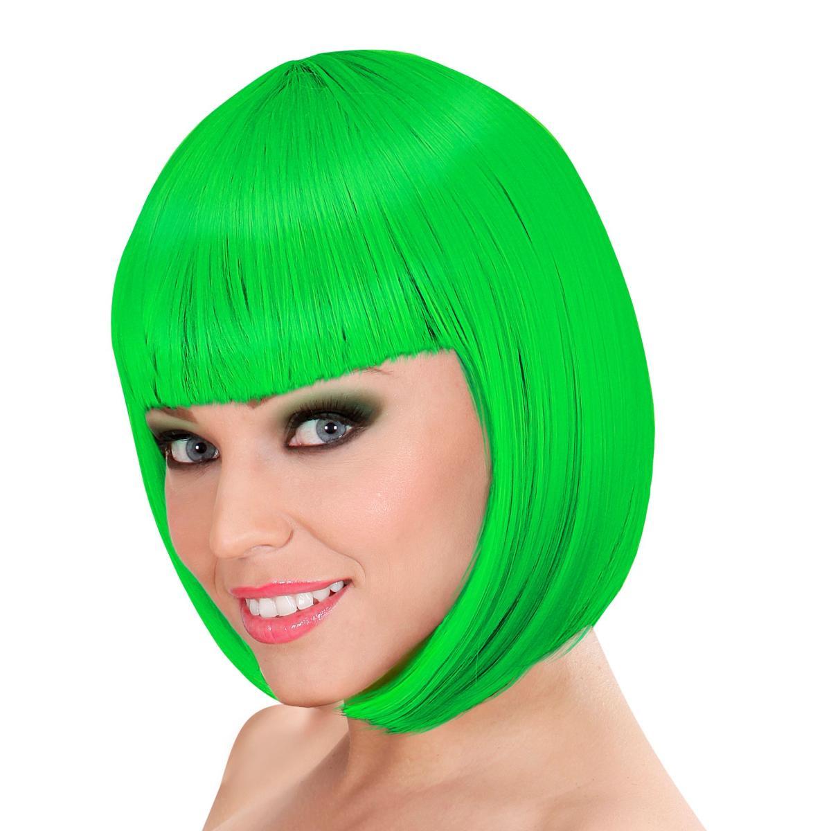 Parrucca Caschetto Lou Lou Verde |Widmann