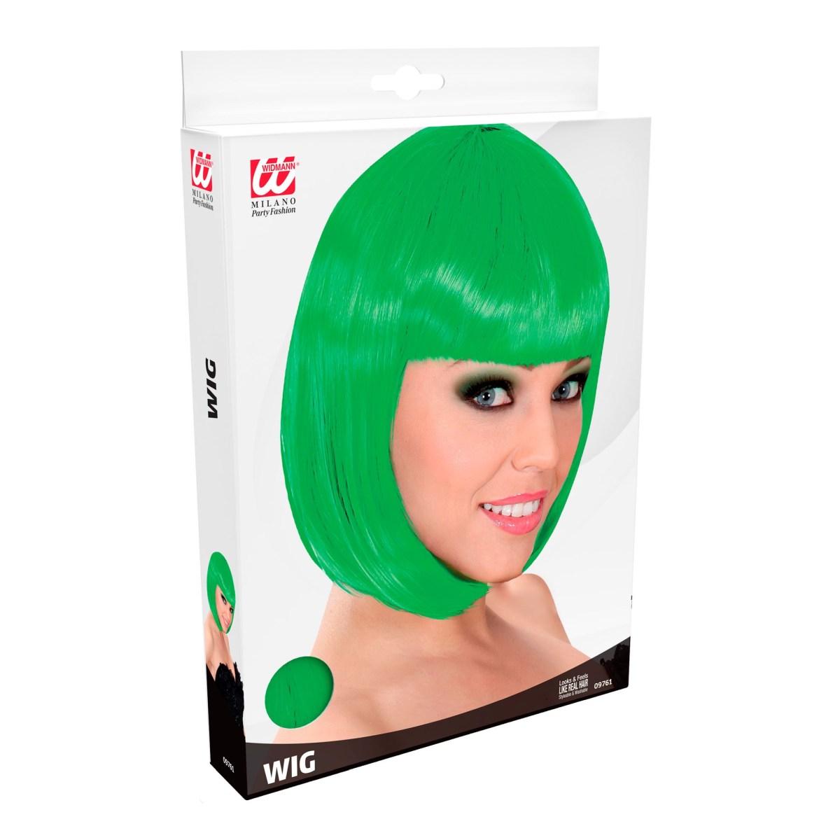 Parrucca Caschetto Lou Lou Verde |Widmann