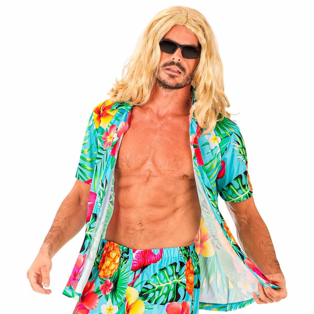 Camicia Azzurra Hawaii Summer Party |Widmann