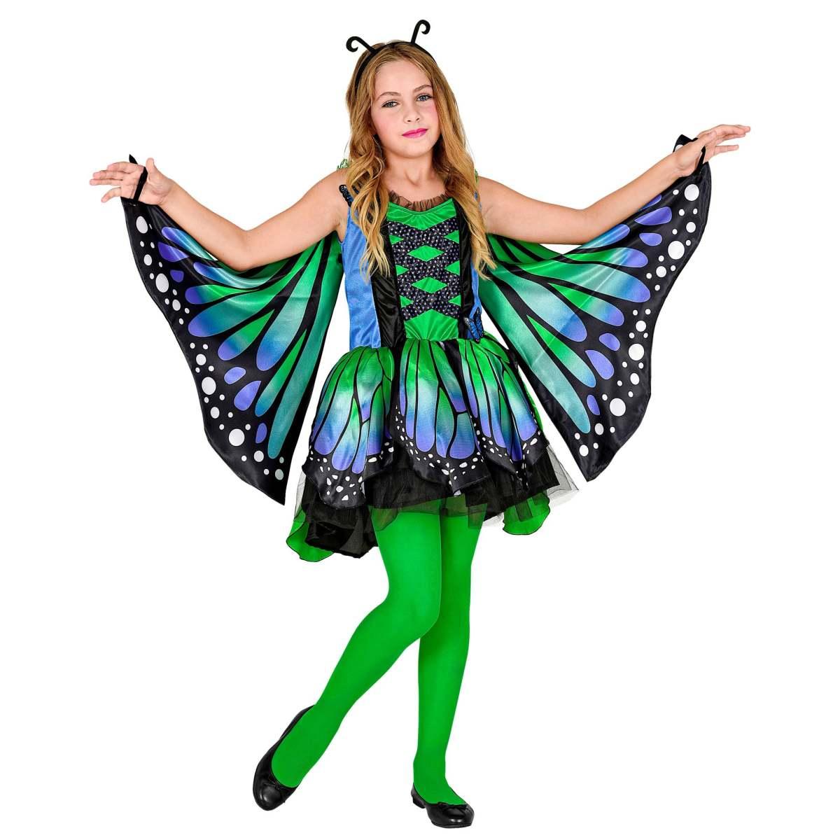 Costume Farfalla Verde |Widmann