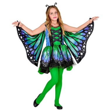 Costume Farfalla Verde |Widmann