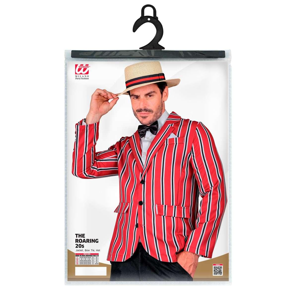 Giacca Anni '20 Righe Rossa |Widmann