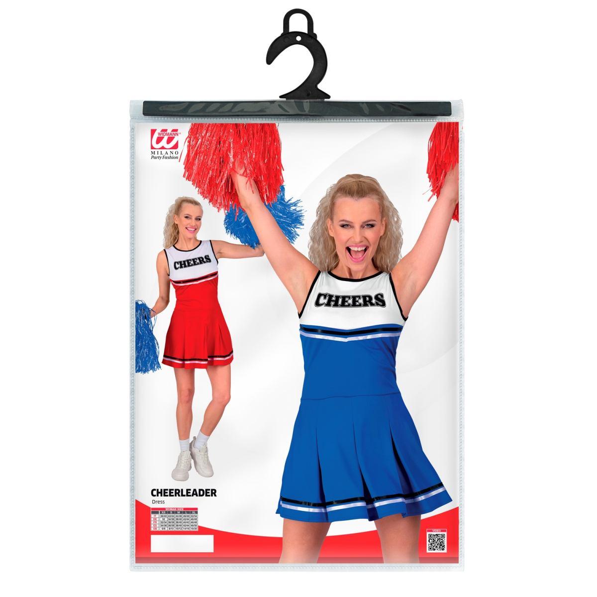 Costume Cheerleader Blu |Widmann