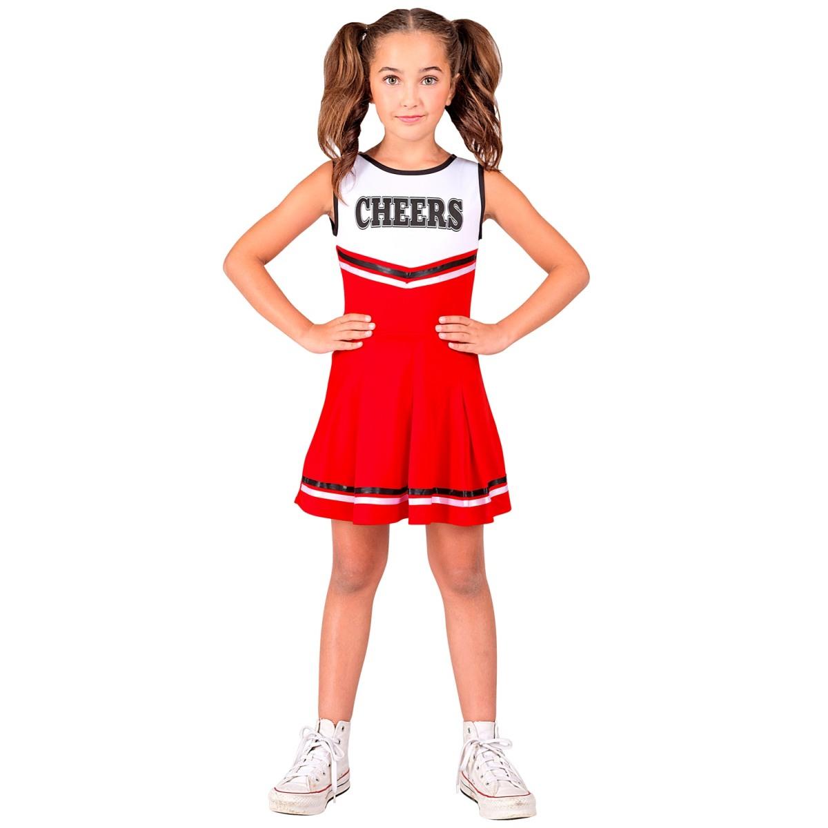 Costume Cheerleader Rosso |Widmann