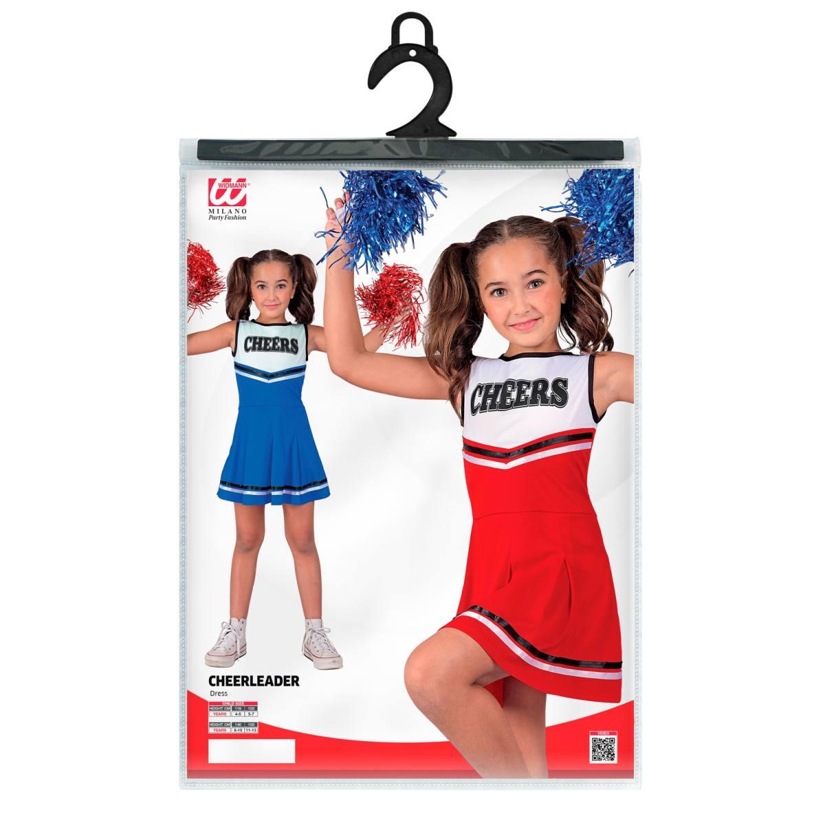 Costume Cheerleader Rosso |Widmann