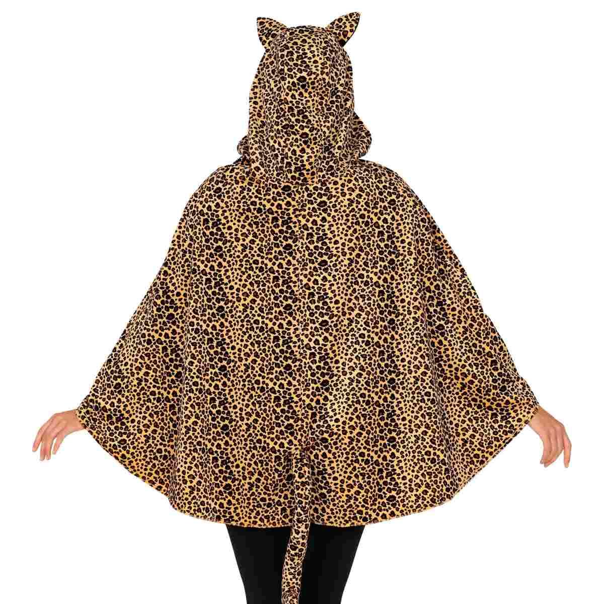 Poncho Leopardo con Cappuccio |Widmann